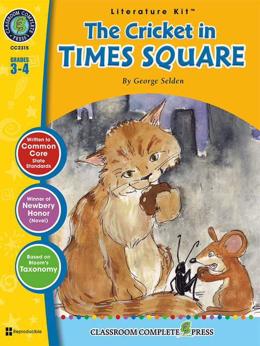 Title details for The Cricket in Times Square--George Selden by Michelle Jensen - Available